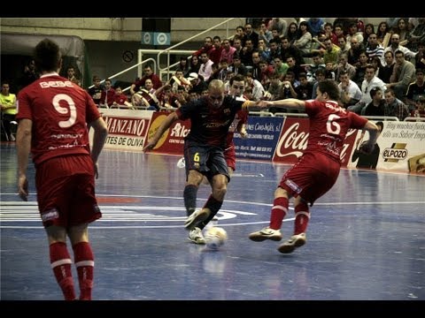 ElPozo Murcia 2 -- FC Barcelona Alusport 6 . Jornada 22, Temp. 12/13 LNFS