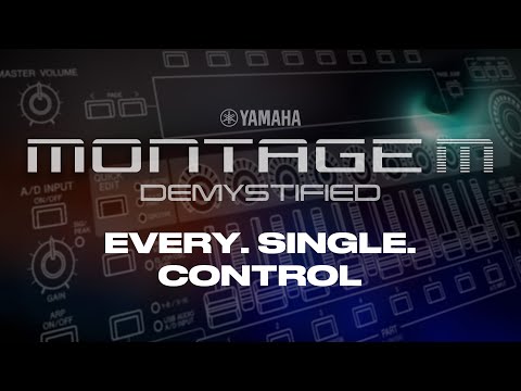 How to use EVERY button, knob and slider on Yamaha MONTAGE M / MODX M - a comprehensive tutorial