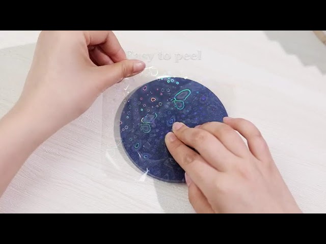 Vídeo relacionado con 36 Hojas de Papel Adhesivo Holográfico Vinilo Transparente A4 Película Impermeable con Patrón Estrella Arcoíris Punto Gema, 11,7 x 8,3 Pulgadas (Colorido)