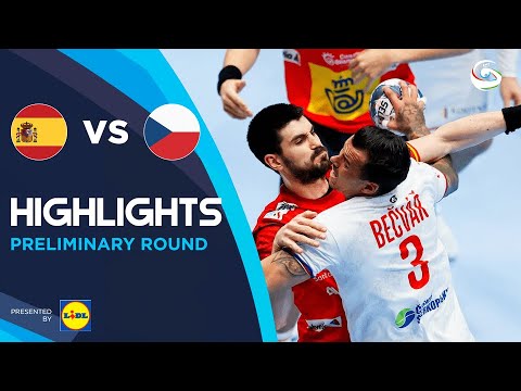 Spain vs Czech Republic | Highlights | Preliminary Round | Men's EHF EURO 2022