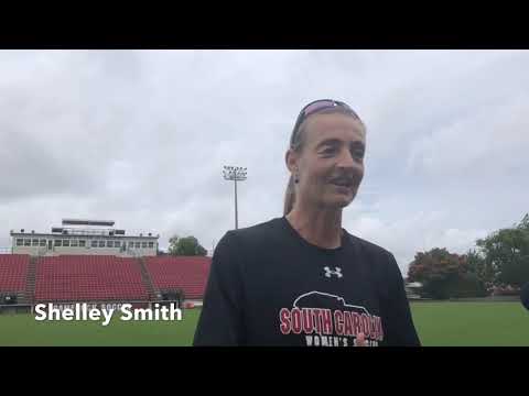 Soccer Carolina coach Shelley Smith talks about her team's options in the attacking third