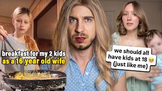 TikTok’s Teenage Trad Wife Cult