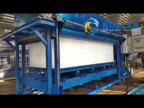KOLLER 5tons ice block machine testing record dk50 0