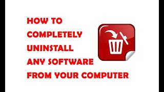 How to Completely Uninstall Any Software from Your Computer (Easy Method)