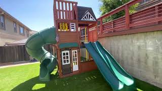 Custom Cedar Summit Play Structure from KidsKraft