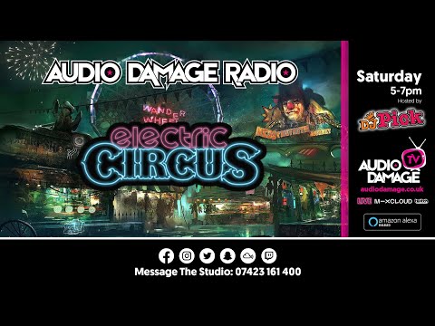 DJ Pick - The Electric Circus (Deep House) LIVE - Audio Damage Radio 5 - 6pm (15.01.2022)