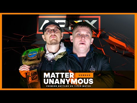 Unanymous vs Matter | Premier Battles | UK Title Match | Rap Battle