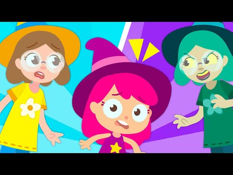 Look out! LITTLE WITCH’s mom has turned into an EVIL WITCH! Cartoons for Kids | Plum the Super Witch