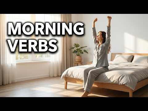 Daily Routine Vocabulary: 10 Essential English Verbs (Morning Edition)