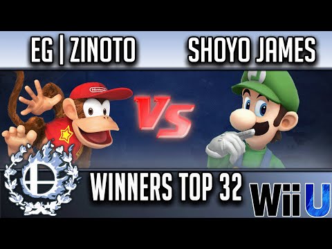 Showdown Battle Royale 2 WINNERS TOP 32 - EG | Zinoto (Diddy Kong) vs Shoyo James (Luigi)