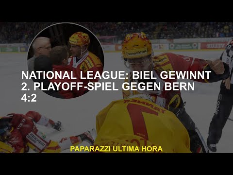 National League Biel gewinnt das 2. Playoff -Spiel gegen Bern 4 2