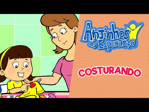 Costurando - Anjinhos da Esperança