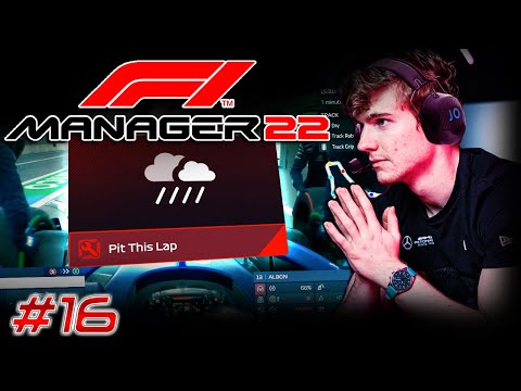 PUTTING FULL FAITH IN THE RAIN GODS - F1 Manager 2022 Career Mode Part 16