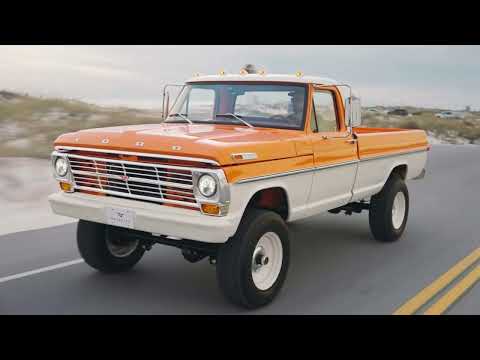 Classic Ford F250 Tennessee Orange | Tennessee Orange Ford F250 by Velocity