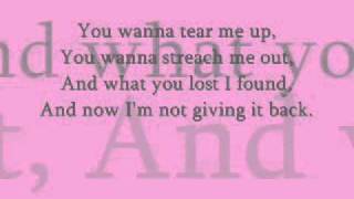 Porcelain And The Tramps - You Want (lyrics)