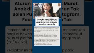 Aturan Baru Pemerintah Mulai 28 Maret: Anak di Bawah 16 Tahun Dilarang Gunakan Instagram dan TikTok