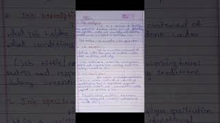 short notes on HRM Part-1| Job analysis, Job description, Job specification | Management #hr #hrm