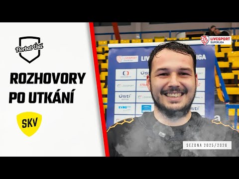 Rozhovory po utkání LS 13. kolo: Florbal Ústí - TJ Sokol Královské Vinohrady 3:8