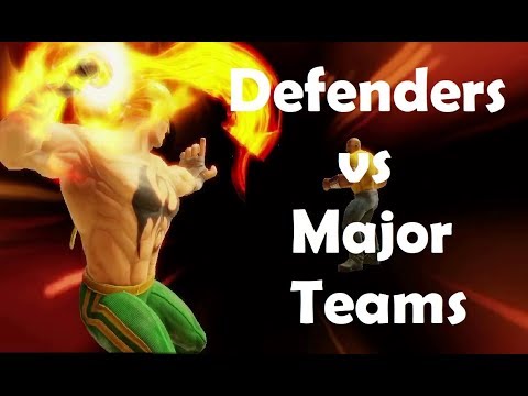 DEFENDERS vs MAJOR TEAMS 2019 | Marvel Strike Force | Mobile Gameplay