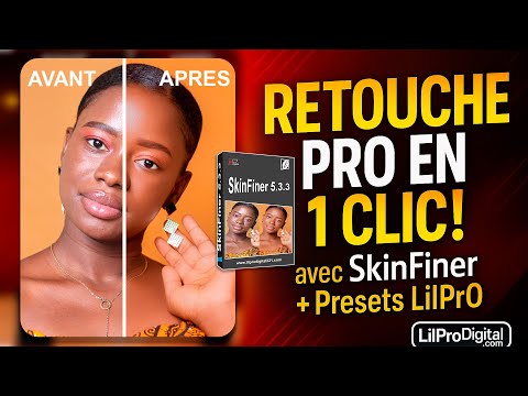 1-Click Pro Retouching! | SkinFiner + LilPro Presets [Save Time]