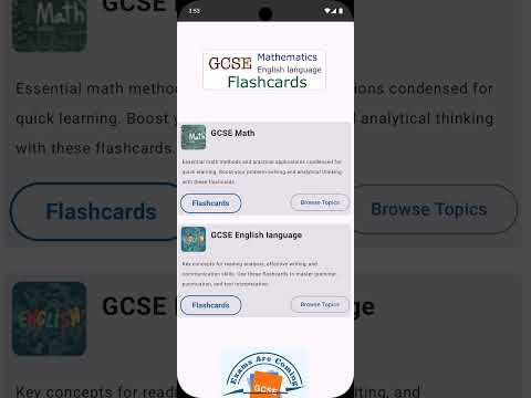 GCSE Revision Flashcards