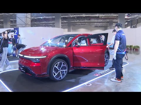 Thumbnail for Smartphone maker Foxconn unveils new electric vehicles by Luxgen n7