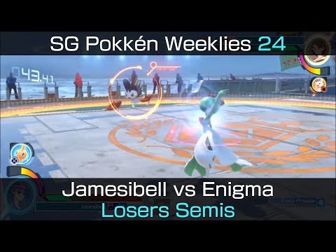 SGPW v. 24 - Pokkén DX Losers Semis: Jamesibell (Suicune) vs. Enigma (Gardevoir)