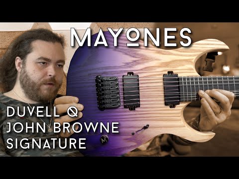 A serious Djent Tool! Mayones Duvell Q John Browne Signature Review