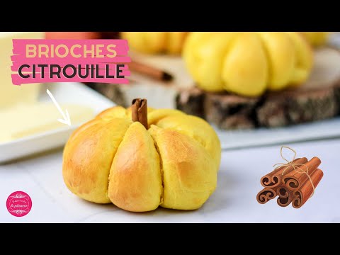 BRIOCHES CITROUILLE à la CANNELLE (sans moule !)