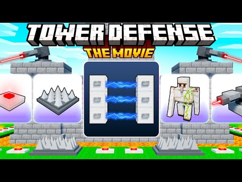 Minecraft TOWER DEFENSE: The Movie