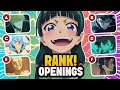 Rank The Anime Opening Without Knowing The Next One