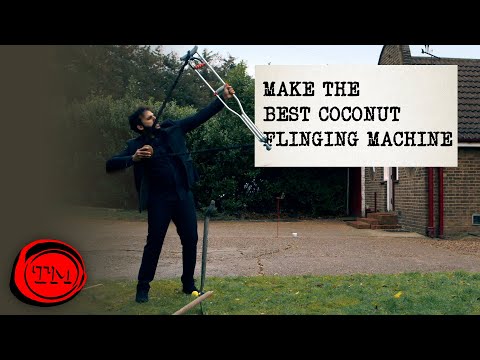 Vyrobte nejlepší stroj na vrh kokosem