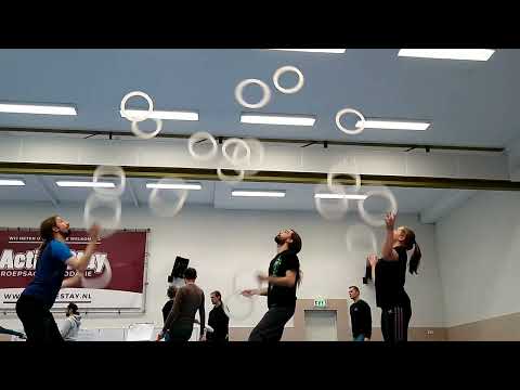 Trio ring passing at Passout 2023