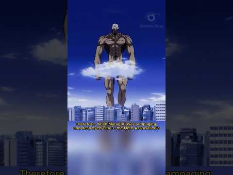 Why is Marugori only rated as a Demon level threat in One Punch Man?