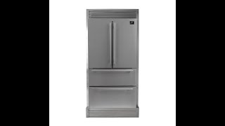 Forno 40″ Moena French Door Refrigerator Decorative Grill Stainless FFRBI182040SG Picture