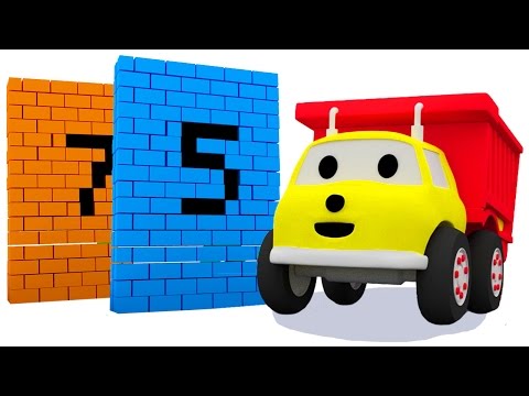 Détruire les murs et Apprendre les chiffres avec Ethan le camion benne | dessin animé éducatif