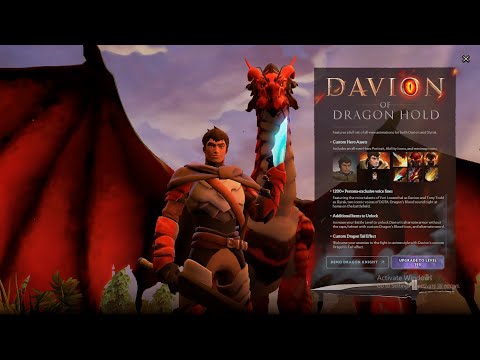 Davion of the Dragon Hold Persona Full Preview Dota 2 - Dragon Knight Persona