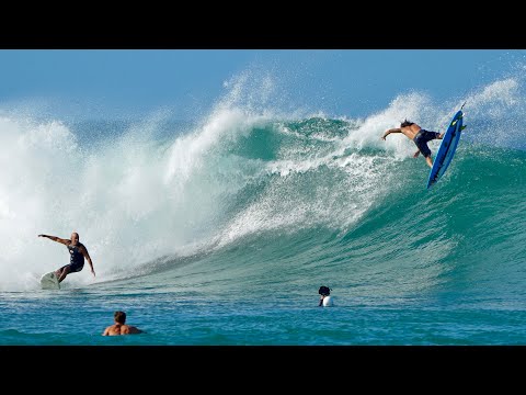 Michael & Mason Ho Surf FUN Ala Moana Bowl