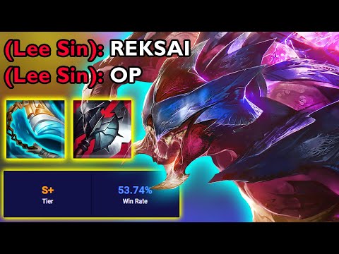 REK'SAI HAS 54% WINRATE... AND IT IS JUSTIFIED