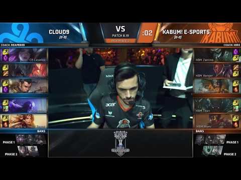 C9 vs KBM Highlights 2018 World Championship Play in Day 1