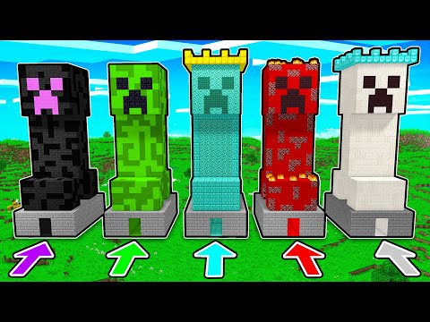 HO TROVATO LE TORRI GIGANTI CREEPER! - MINECRAFT