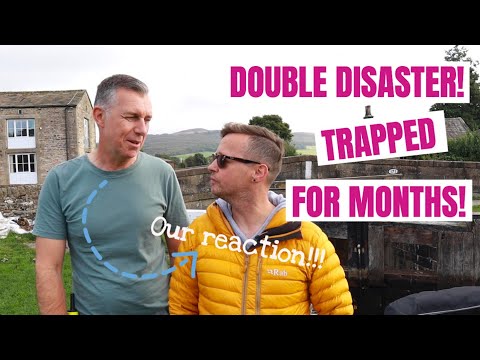 92. Narrowboat Trapped both directions on the Leeds Liverpool Canal - Boat Stuck!