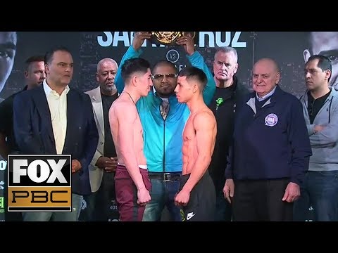 Leo Santa Cruz vs. Rafael Rivera Official Weigh-In Results