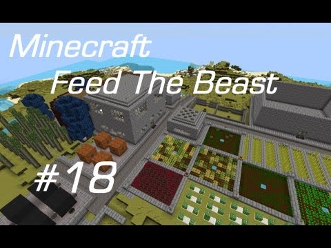 Minecraft Feed The Beast - E18 - Base Defenses Part 1, Epic Fail