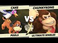 GOML X - CaKe (Duck Hunt) Vs. ChunkyKong (Donkey Kong) Smash Ultimate - SSBU