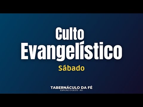 13/06/2026 CULTO EVANGELÍSTICO