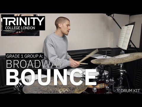 Drum Lesson: 'Broadway Bounce' - Chris Burgess (Trinity College London Initial Drum Kit 2020-2023)