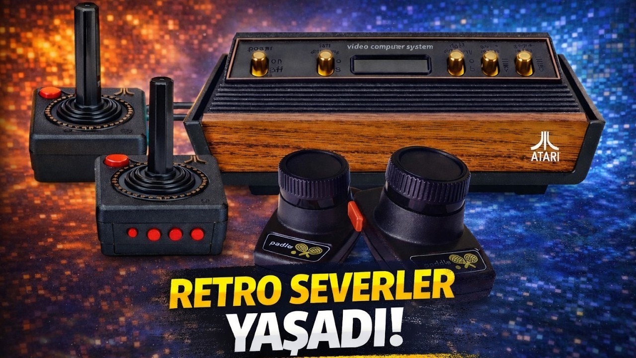 Çocukluğumuzun Atari’si Geri Döndü! (Flashback 12 Gold)