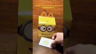 Upcoming Philippines Happy Meal Toys this June, 2022 ! | Minions Happy Meal Box Sneak Peek !
