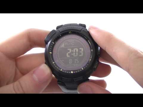 Men's Casio Pro Trek Chronograph Watch PRW-1300Y-1VER Watch Review - Watch Shop UK